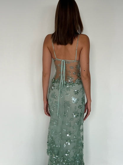 Dahlia Maxi - Turquoise