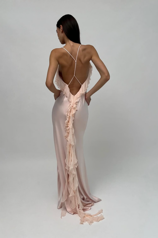 Fairy Ruffle Maxi Dress