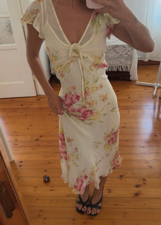 Mathilde Rosette Dress