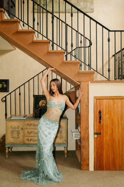 Dahlia Maxi - Turquoise